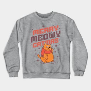 Merry Meowy Catmas Crewneck Sweatshirt